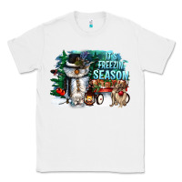 White its freezin season Classic Tee - CowGirlArtShop