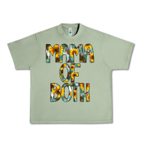 Oil Green Mama of Both Urban Heavy Tee - CowCowDesign