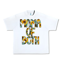 White Mama of Both Urban Heavy Tee - CowCowDesign