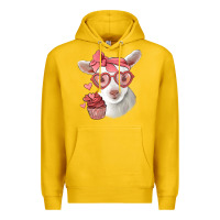 Lemon cute baby lamb valentines day Premium Hoodie - Jasminsmagicworld