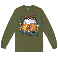 Army Green I'm not drunk i'm patriotic Long Sleeve Tee - FaDigitalArtStudio