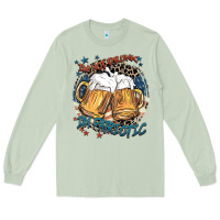 Matcha I'm not drunk i'm patriotic Long Sleeve Tee - FaDigitalArtStudio