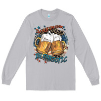 Moon Dust I'm not drunk i'm patriotic Long Sleeve Tee - FaDigitalArtStudio
