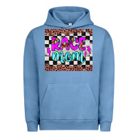Pigment Pebble Blue race mom Urban Hoodie - JahusDesignShop