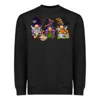 Black halloween gnomies Heavyweight Sweatshirt - BarkalooDesign