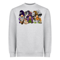 Heather Grey halloween gnomies Heavyweight Sweatshirt - BarkalooDesign