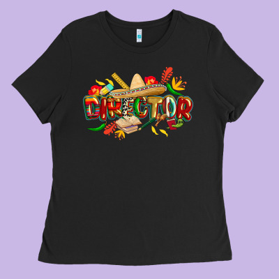 Cinco De Mayo Director Ladies Tee Designed By Cowgirlartshop
