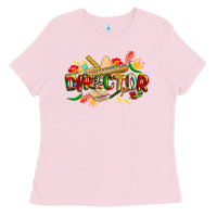 Bubblegum Pink cinco de mayo director Ladies Tee - CowGirlArtShop