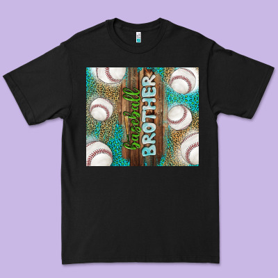 Baseball Brother Premium Tee Designed By Tumblerdesignbyshophia