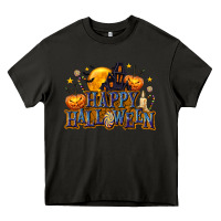 Asphalt Happy Halloween Heavy Core Tee - texasbilliewilder