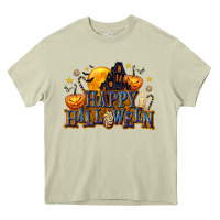 Mossy Happy Halloween Heavy Core Tee - texasbilliewilder