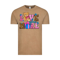 Vintage Coffee love you more olivia Vintage Tee - OliviaCreatesArt