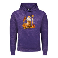 Cloud Purple Pumpkin Spice Coffee Vintage Hoodie - FaDigitalArtStudio