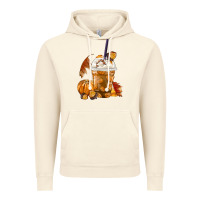Vintage Artic Pumpkin Spice Coffee Vintage Hoodie - FaDigitalArtStudio