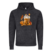 Vintage Black Pumpkin Spice Coffee Vintage Hoodie - FaDigitalArtStudio