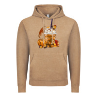 Vintage Coffee Pumpkin Spice Coffee Vintage Hoodie - FaDigitalArtStudio