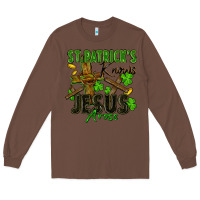 Chestnut St. Patrick's knows Jesus arose Long Sleeve Tee - FaDigitalArtStudio