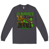 Smoke St. Patrick's knows Jesus arose Long Sleeve Tee - FaDigitalArtStudio
