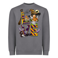 Storm halloween love gnome Heavyweight Sweatshirt - BarkalooDesign