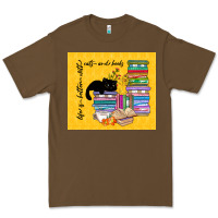 Cacao life is better with cats and books Premium Tee - TumblerDesignByShophia