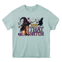 Arona 100% That Witch Black Afro Witch Heavy Core Tee - texasbilliewilder