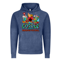 Vintage Denim Coffee And American Football Coffee Cups Vintage Hoodie - FaDigitalArtStudio