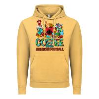 Vintage Mustard Coffee And American Football Coffee Cups Vintage Hoodie - FaDigitalArtStudio