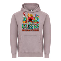 Vintage Zinc Coffee And American Football Coffee Cups Vintage Hoodie - FaDigitalArtStudio