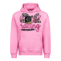 Fuchsia Pink gone racing Urban Hoodie - JahusDesignShop