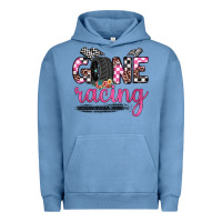 Pigment Pebble Blue gone racing Urban Hoodie - JahusDesignShop