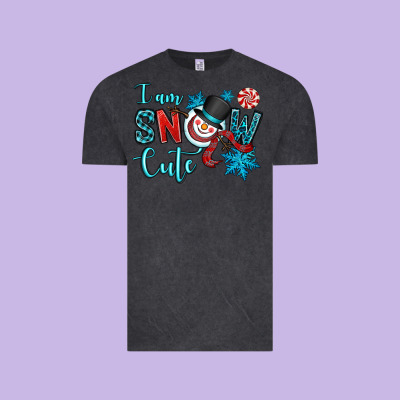 I Am Snow Cute Vintage Tee Designed By Oliviacreatesart