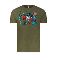 Vintage Olive i am snow cute Vintage Tee - OliviaCreatesArt