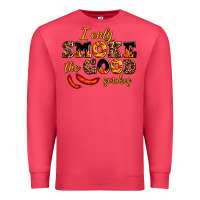 Cardinal i only smoke the good smokes Premium Sweatshirt - AdoDesignShop