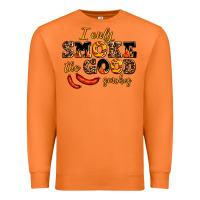Carrot i only smoke the good smokes Premium Sweatshirt - AdoDesignShop