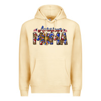 Pina Colada American mama Premium Hoodie - CowhideDigitalArt
