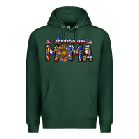 Sports Green American mama Premium Hoodie - CowhideDigitalArt