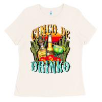 Bone cinco de drinko cinco de mayo Ladies Tee - CowGirlArtShop