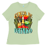 Matcha cinco de drinko cinco de mayo Ladies Tee - CowGirlArtShop