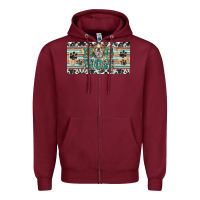 Burgundy dog mom english bulldog license plate template Zipper Hoodie - BarkalooDesign