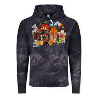 Cloud Black Firefighter Coffee Cups Vintage Hoodie - FaDigitalArtStudio