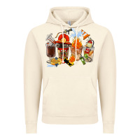 Vintage Artic Firefighter Coffee Cups Vintage Hoodie - FaDigitalArtStudio
