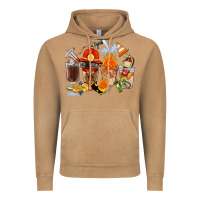 Vintage Camel Firefighter Coffee Cups Vintage Hoodie - FaDigitalArtStudio