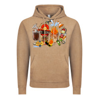 Vintage Coffee Firefighter Coffee Cups Vintage Hoodie - FaDigitalArtStudio