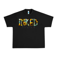 Black Inked Mama Urban Heavy Tee - CowCowDesign