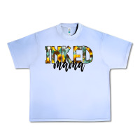 Grape Ice Inked Mama Urban Heavy Tee - CowCowDesign