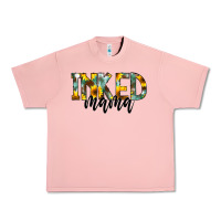 Salmon Inked Mama Urban Heavy Tee - CowCowDesign