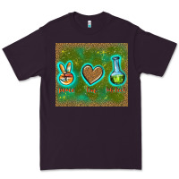 Plum peace love lab tech Premium Tee - TumblerDesignByShophia