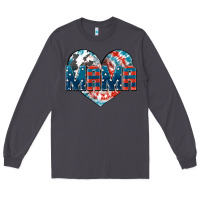 Smoke American Mama heart Long Sleeve Tee - FaDigitalArtStudio