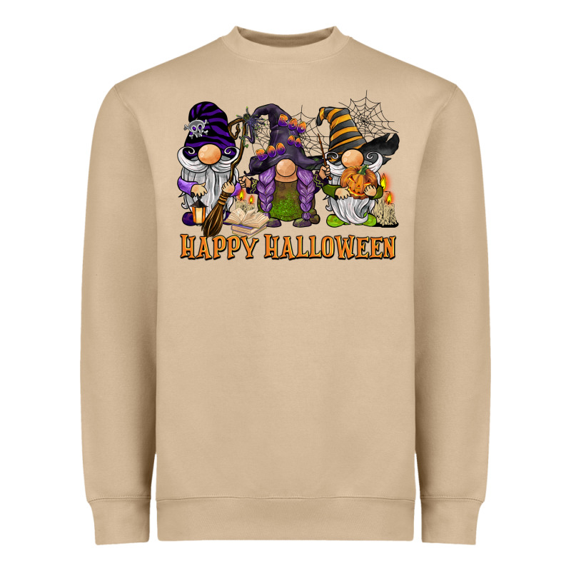 Happy Halloween  Gnomies Heavyweight Sweatshirt by BarkalooDesign | Teevron