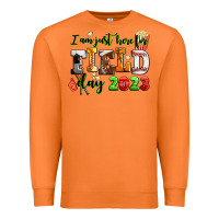 Carrot I am just here for field day 2023 Premium Sweatshirt - AdoDesignShop